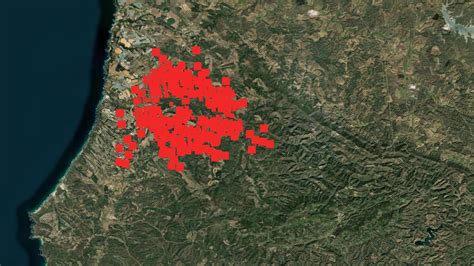 feuer algarve|Portugal wildfires: New satellite image shows blaze sweeping。